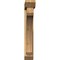 Ekena Millwork Legacy Slat Rough Sawn Bracket w/ Offset Brace, Western Red Cedar, 6"W x 34"D x 38"H BKT0604X34X38LEC06RWR - alternate 2